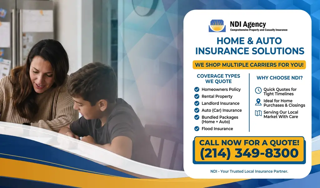 Home and Auto Insurance Bundle Quotes in Van Zandt County, TX