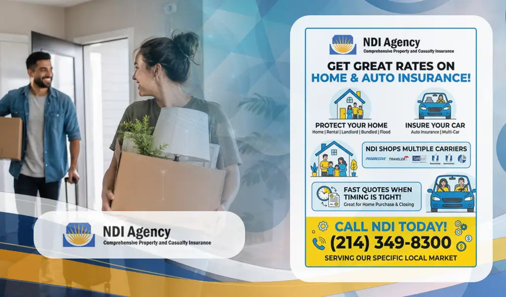 Home and Auto Insurance Bundle Quotes in Ennis, TX
