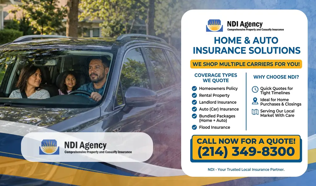 Home and Auto Insurance Bundle Quotes in Falls County, TX