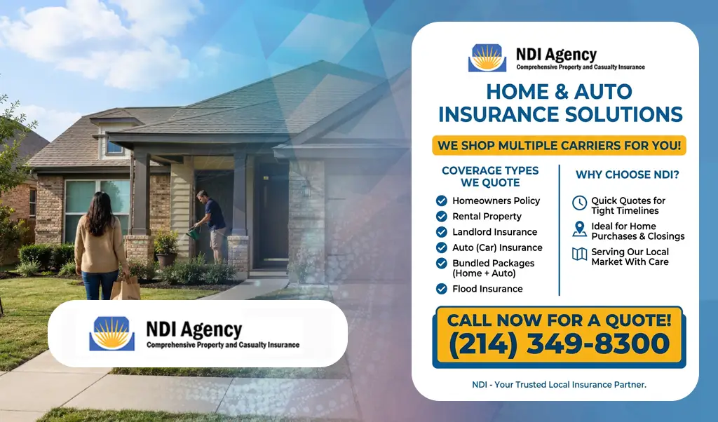 Home and Auto Insurance Bundle Quotes in Hurst, TX