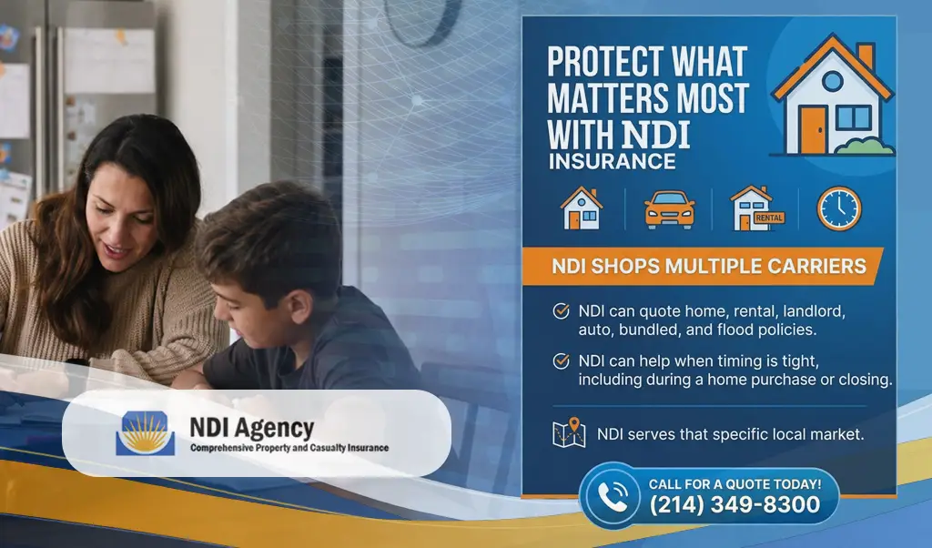Flood Insurance Quotes in Falls County, TX
