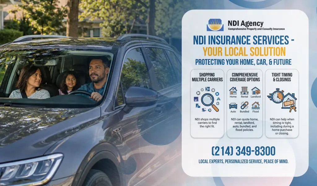 Home and Auto Insurance Bundle Quotes in Denton County, TX