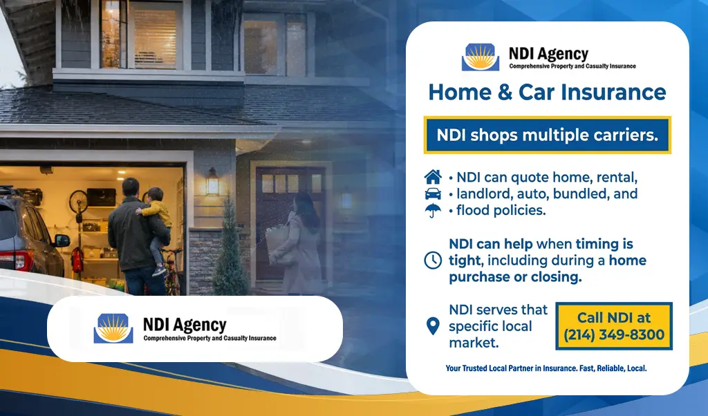 Home and Auto Insurance Bundle Quotes in Rowlett, TX