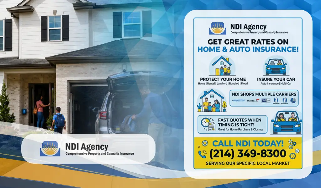 Home and Auto Insurance Bundle Quotes in Liberty County, TX