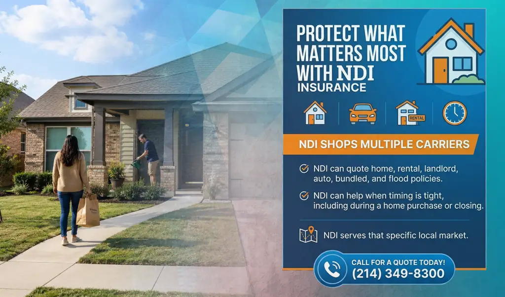 Home and Auto Insurance Bundle Quotes in Denton County, TX